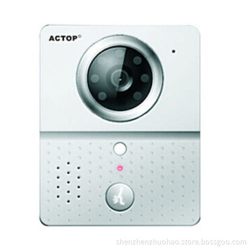 Wi-Fi Wireless Video Door Phone Intercom System, Supports App on Android/iOS Phone